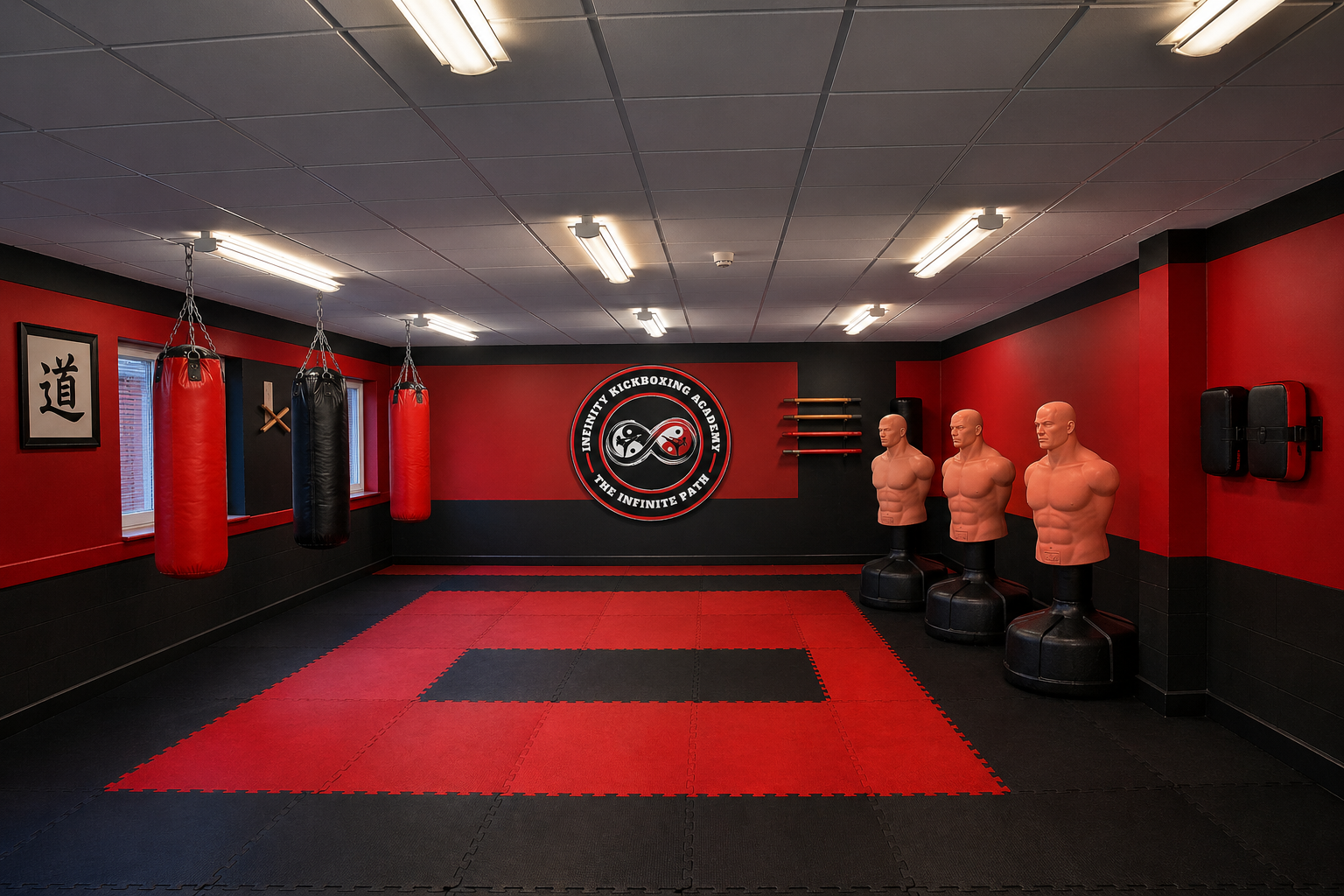 Infinity Kickboxing Dojo render